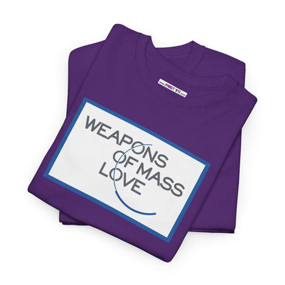 WEAPONS OF MASS LOVE Unisex Heavy Cotton Tee
