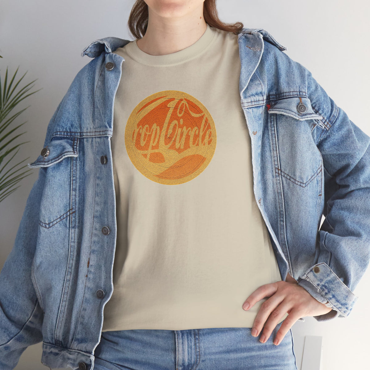 CropCircle Unisex Heavy Cotton Tee