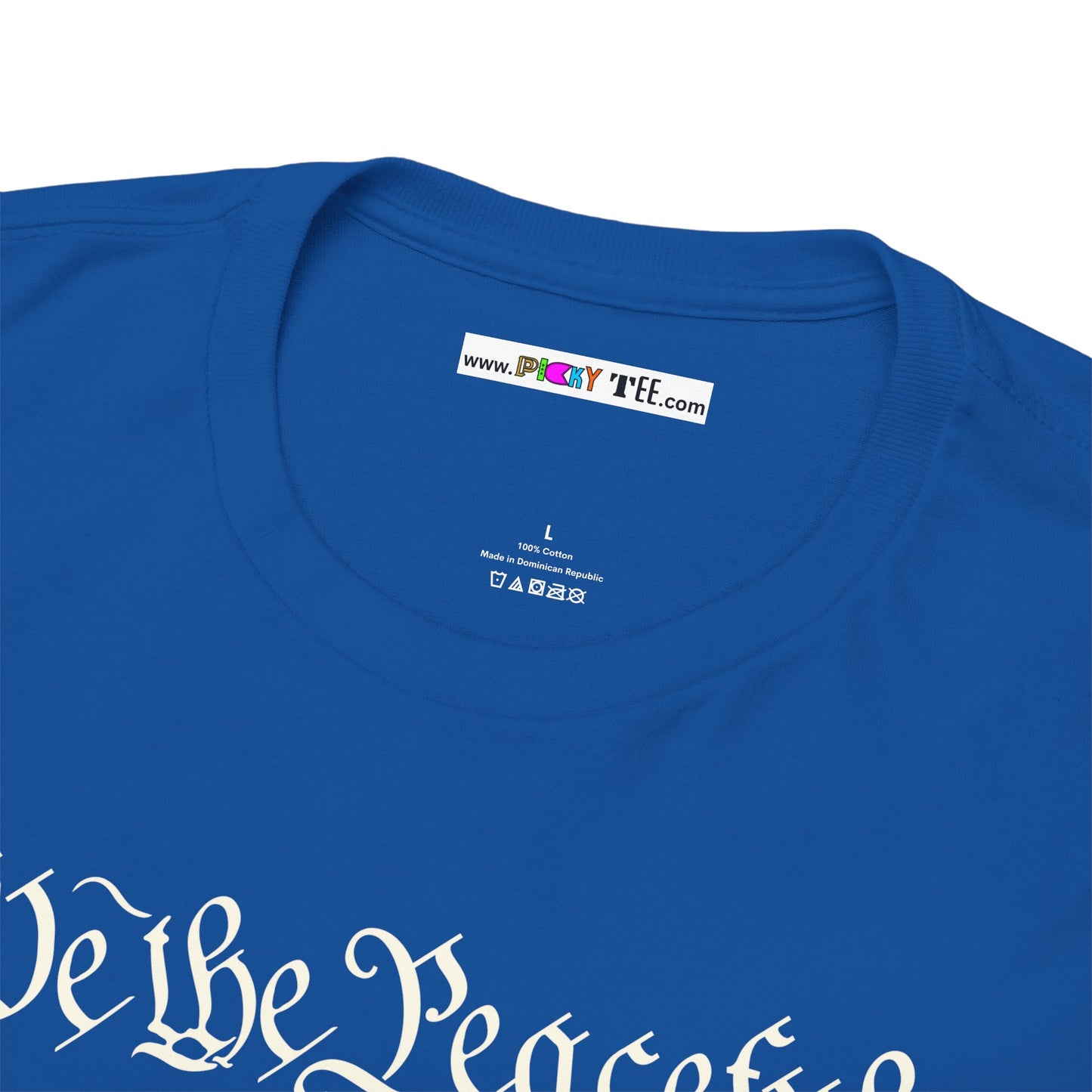 WE THE PEACEFUL Unisex Heavy Cotton Tee
