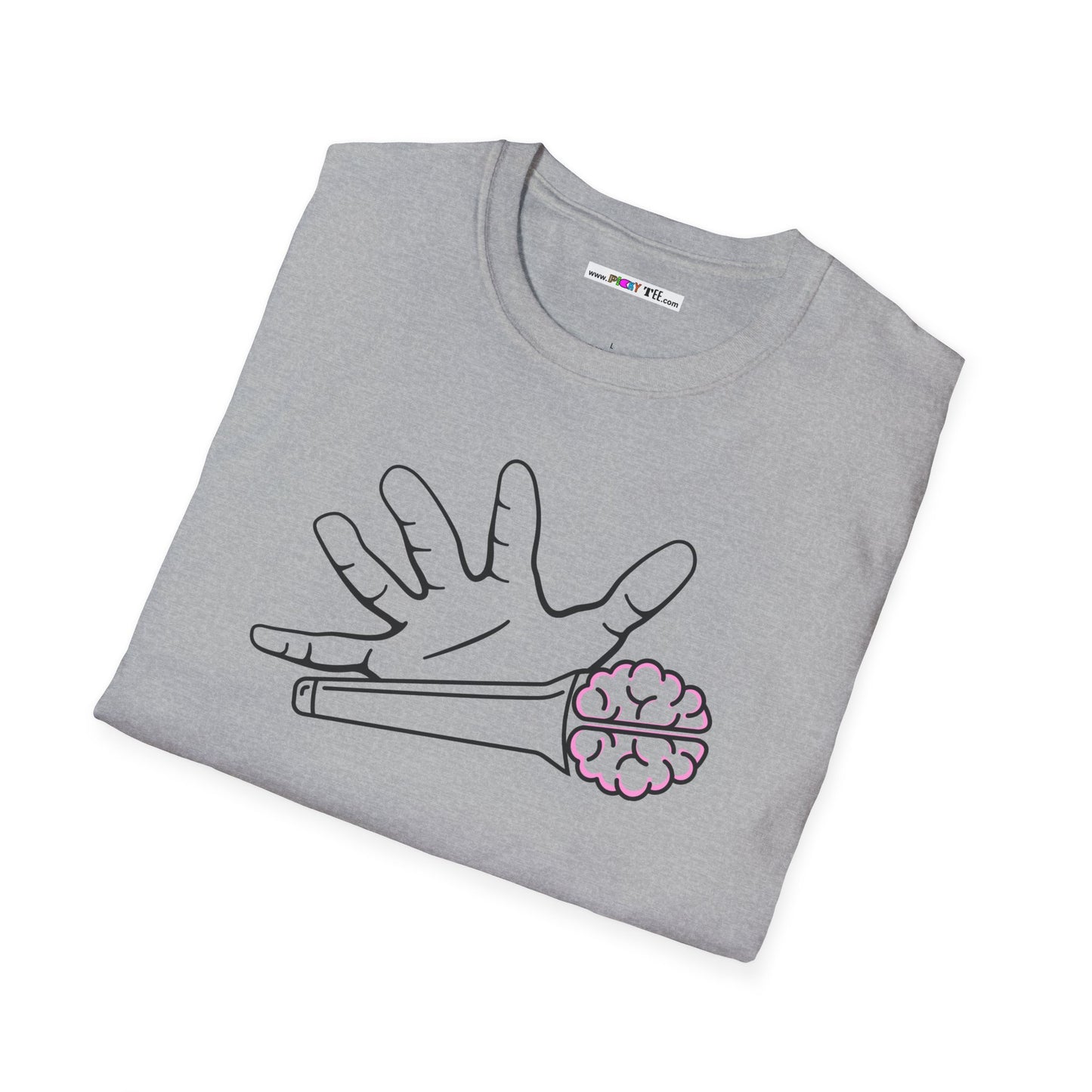 PSYCHE drop Unisex Softstyle 100% Cotton T-Shirt