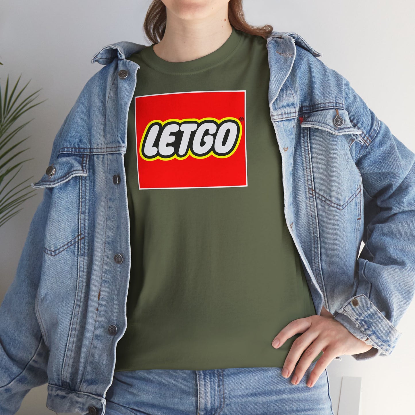 LETGO Unisex Heavy Cotton Tee