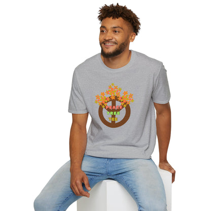 PEACE TREE TEE Unisex Softstyle 100% Cotton T-Shirt