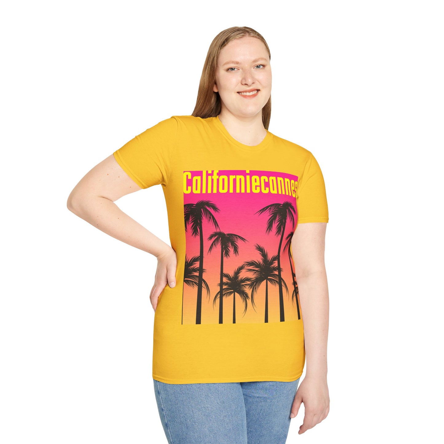 Californiecannes Unisex Softstyle 100% Cotton T-Shirt