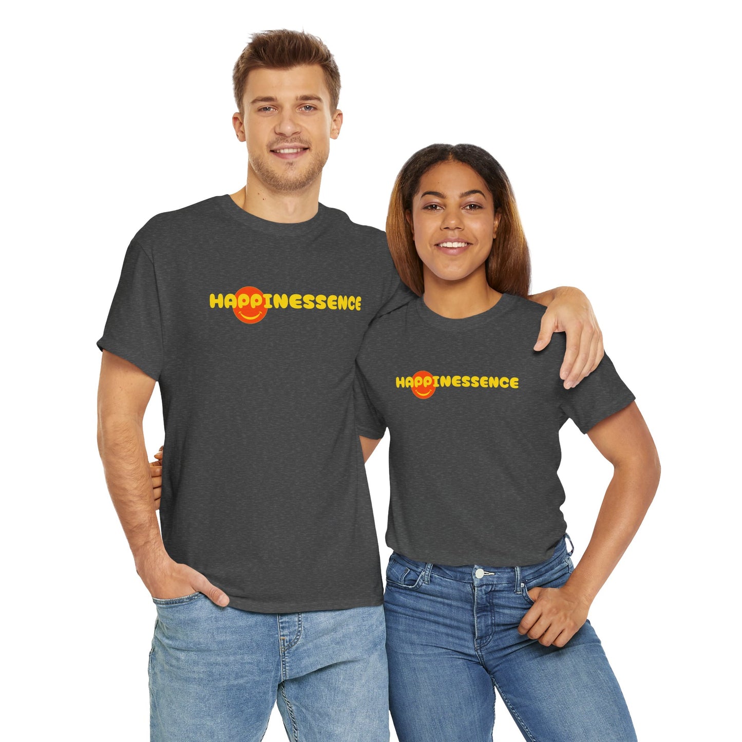 HAPPINESSENCE Unisex Heavy Cotton Tee