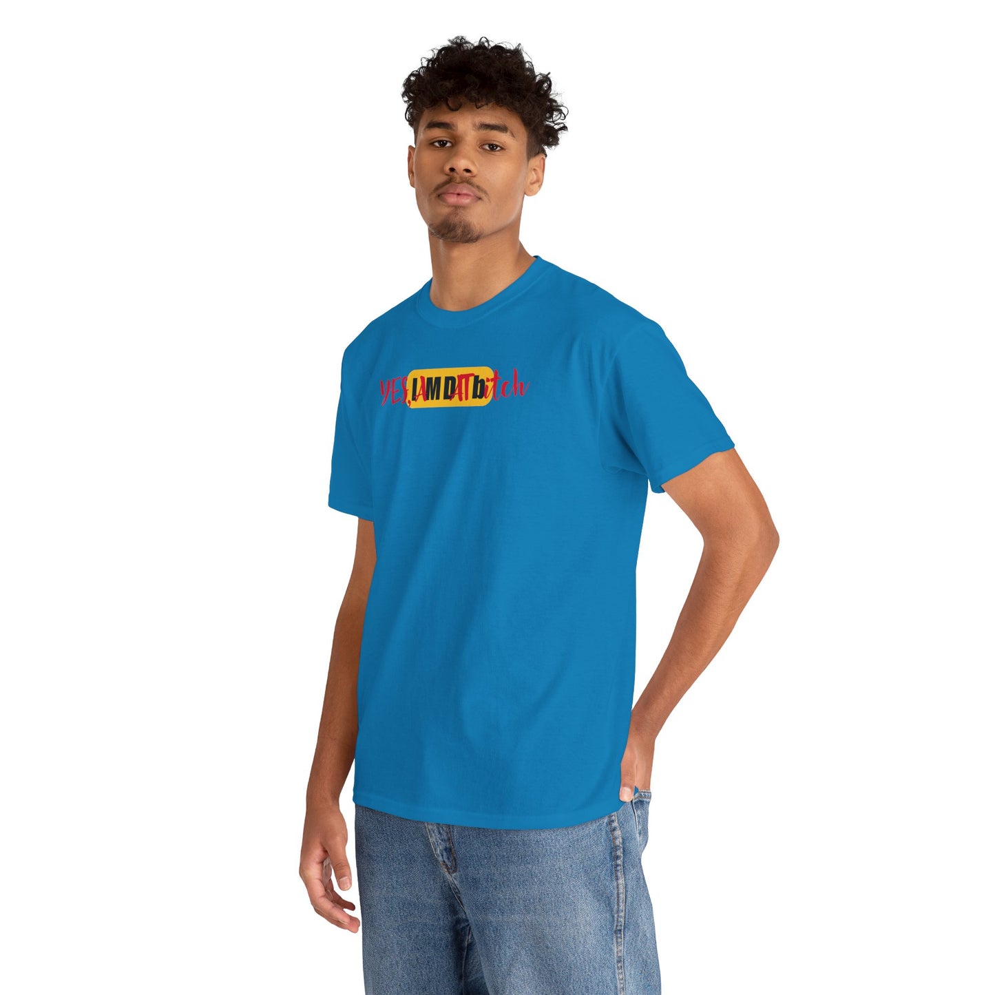YES, IAMDATbitch Unisex Heavy Cotton Tee