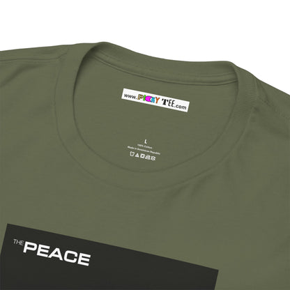 the PEACE ghost in the war-machine Unisex Heavy Cotton Tee