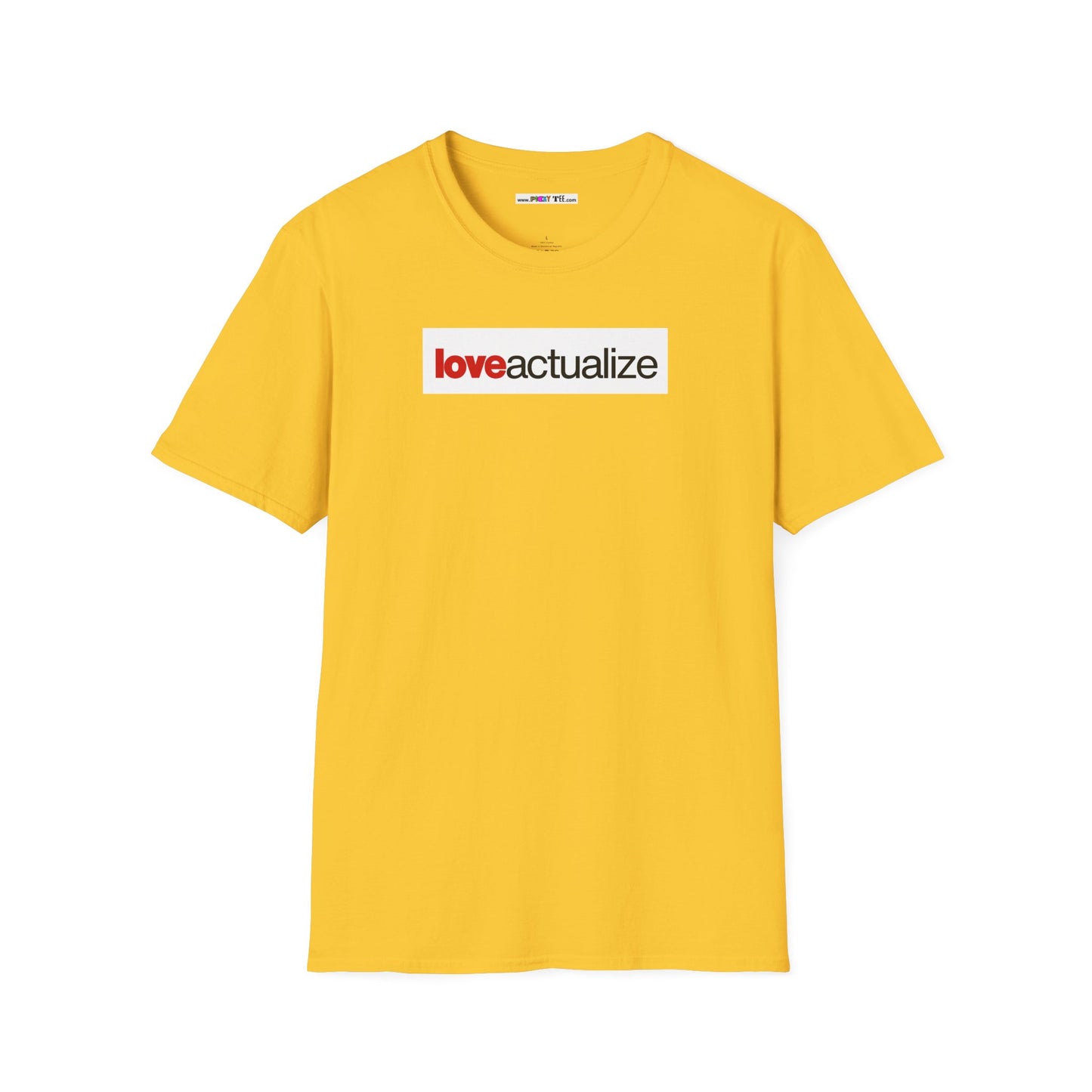 loveactualize Unisex Softstyle 100% Cotton T-Shirt