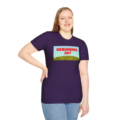 GROUNDING DAY Unisex Softstyle 100% Cotton T-Shirt