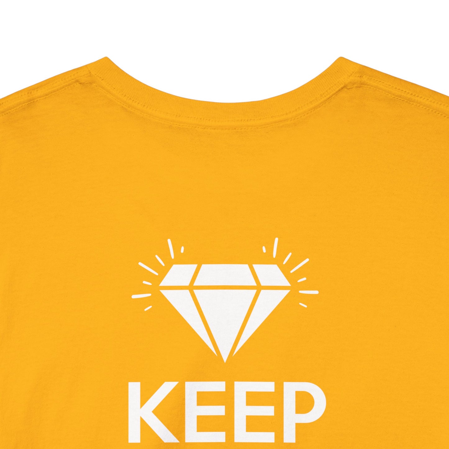 KEEP CRAZY AND SHINE ON Unisex Heavy Cotton Tee