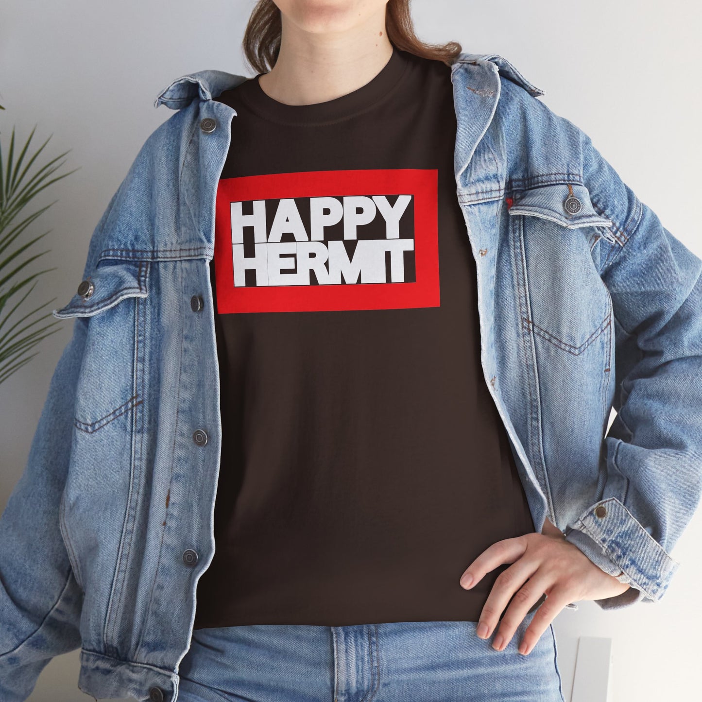 HAPPY HERMIT Unisex Heavy Cotton Tee
