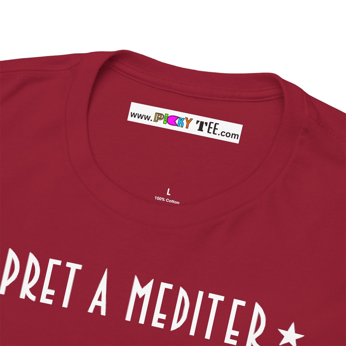 * PRET A MEDITER * Unisex Heavy Cotton Tee