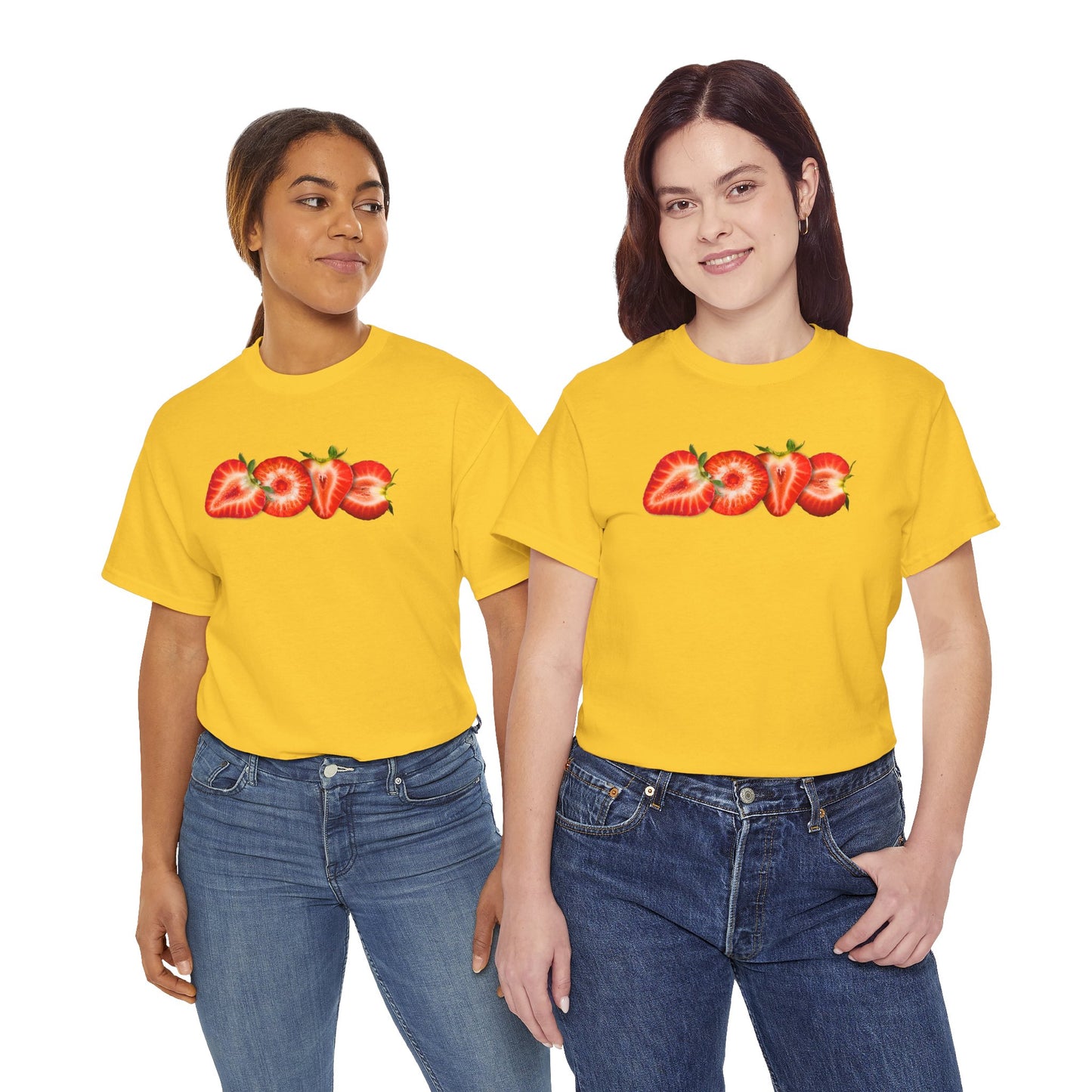 BERRY MUCH LOVE Unisex Heavy Cotton Tee