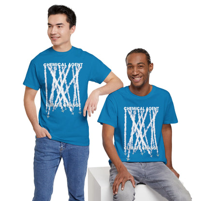 CHEMICAL AGENT/CLIMATE CHANGE Unisex Heavy Cotton Tee