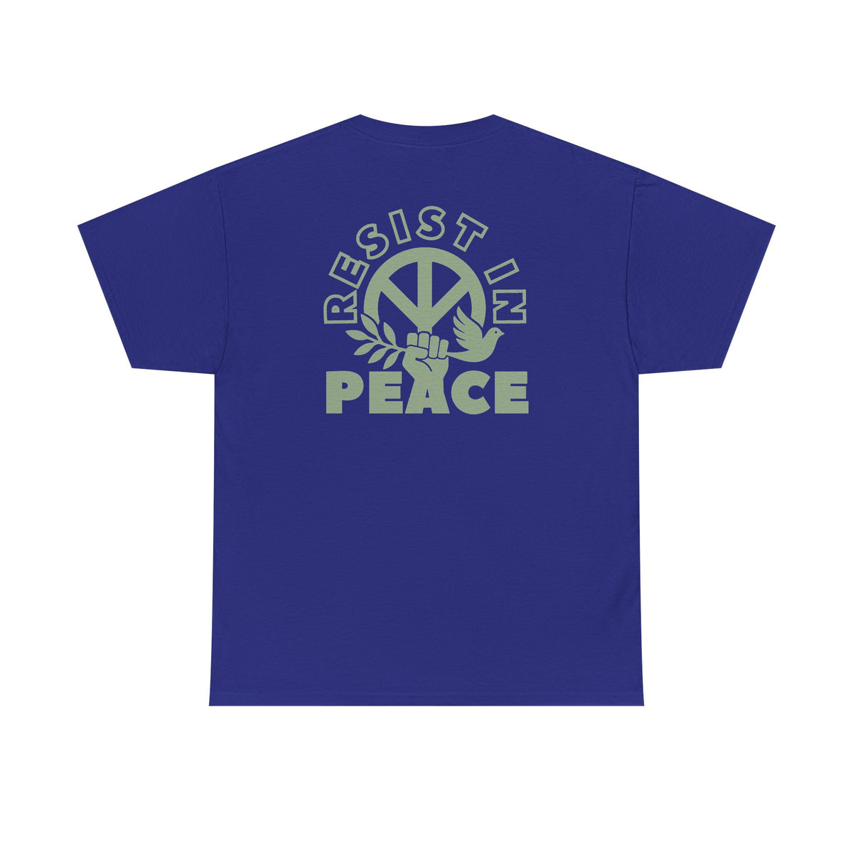 RESIST IN PEACE Unisex Heavy Cotton Tee