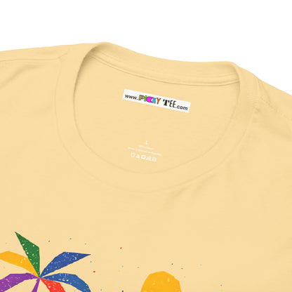 BEACH, PLEASE! Unisex Heavy Cotton Tee