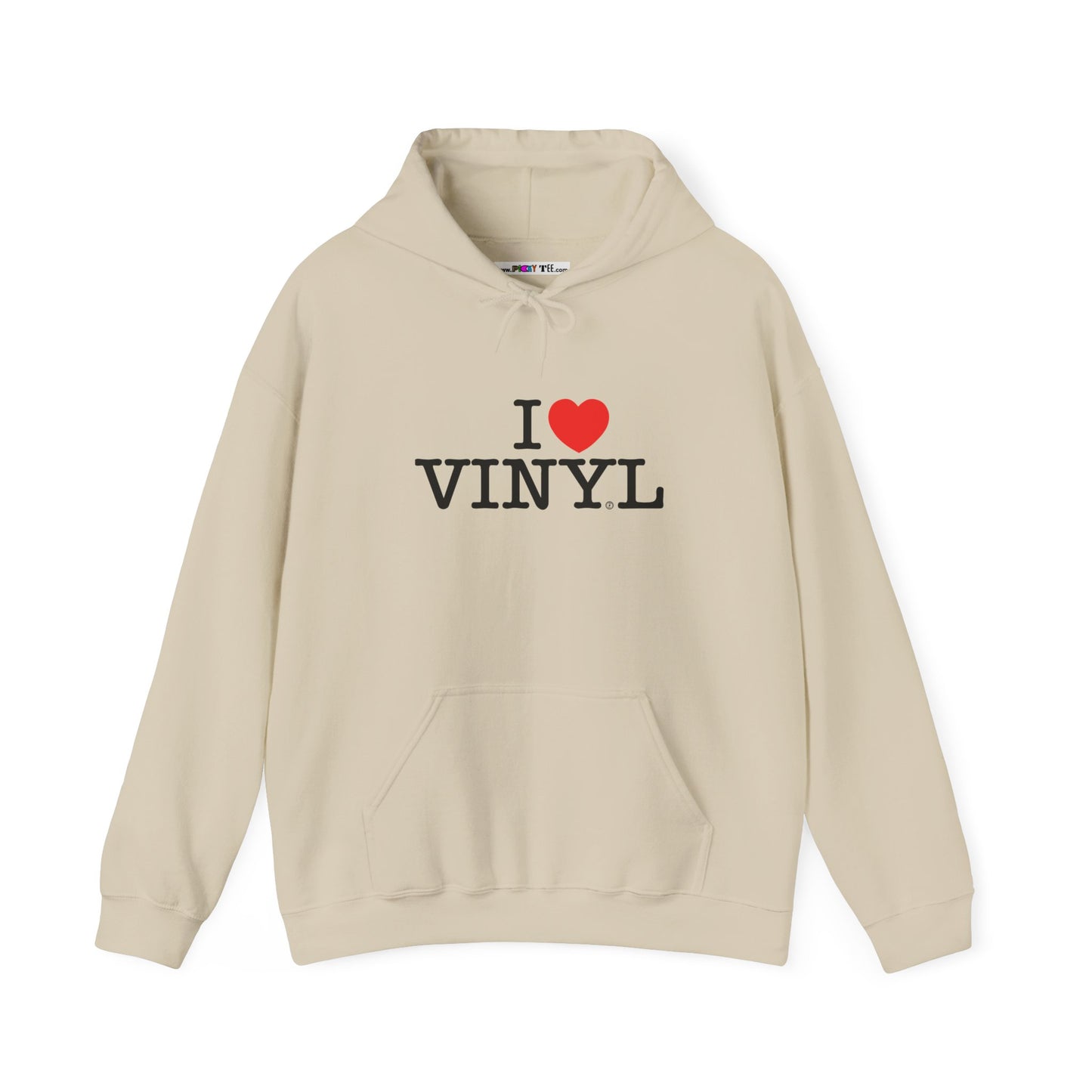 I ❤️ VINYL Unisex Heavy Blend™ Hooded Sweatshirt