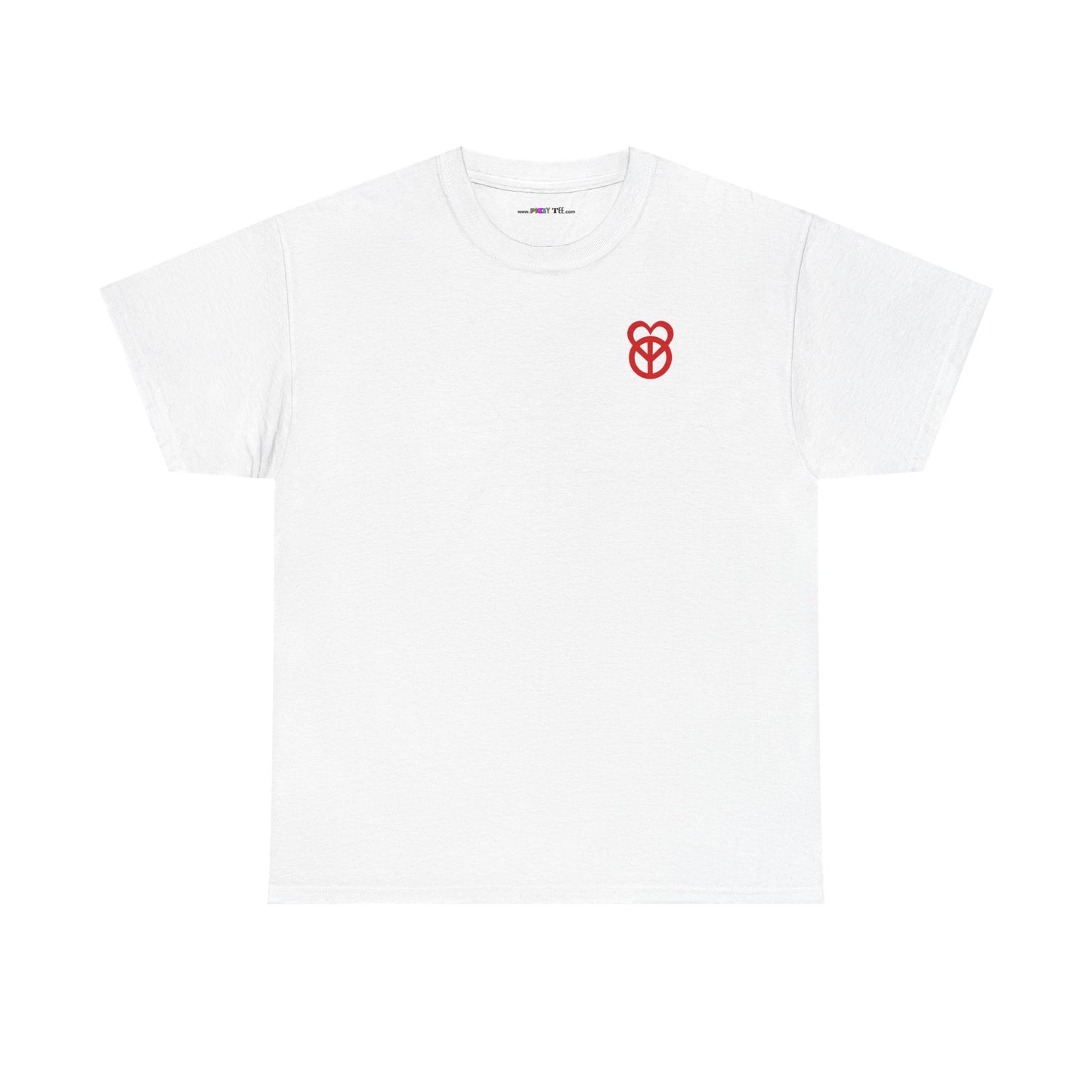 KEEP PEACE AND LOVE ON Unisex Heavy Cotton Tee