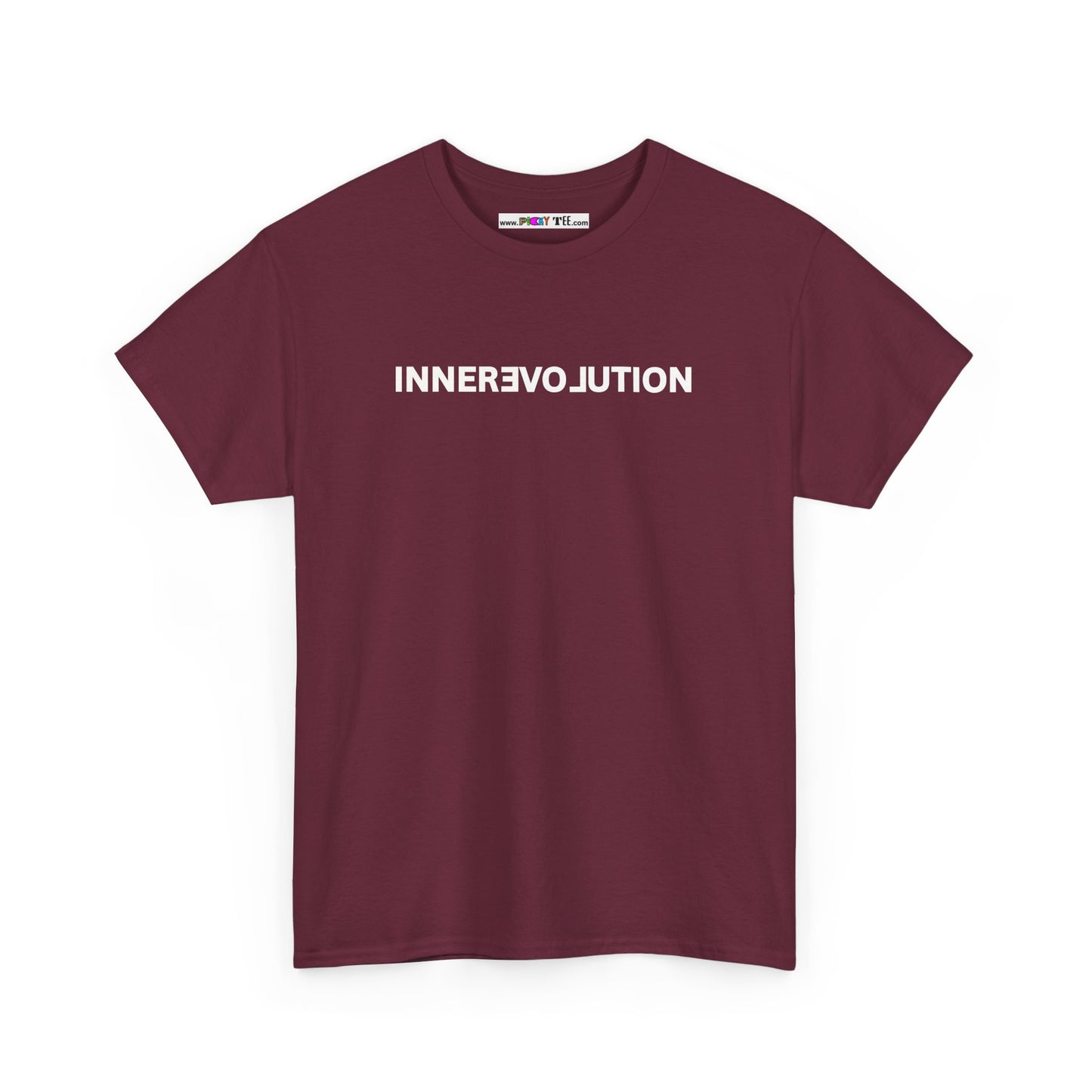INNERƎVO⅃UTION Unisex Heavy Cotton Tee