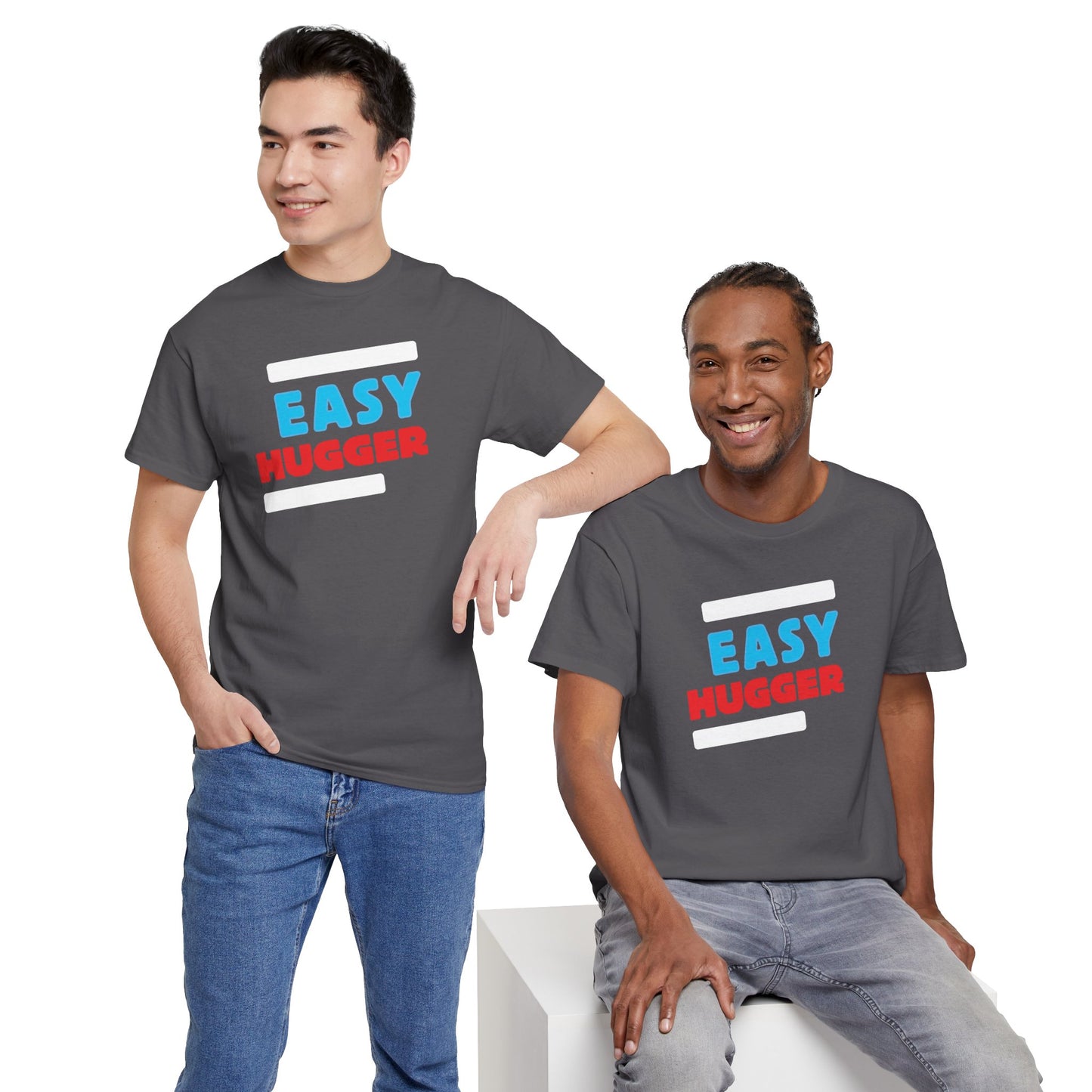 EASY HUGGER Unisex Heavy Cotton Tee