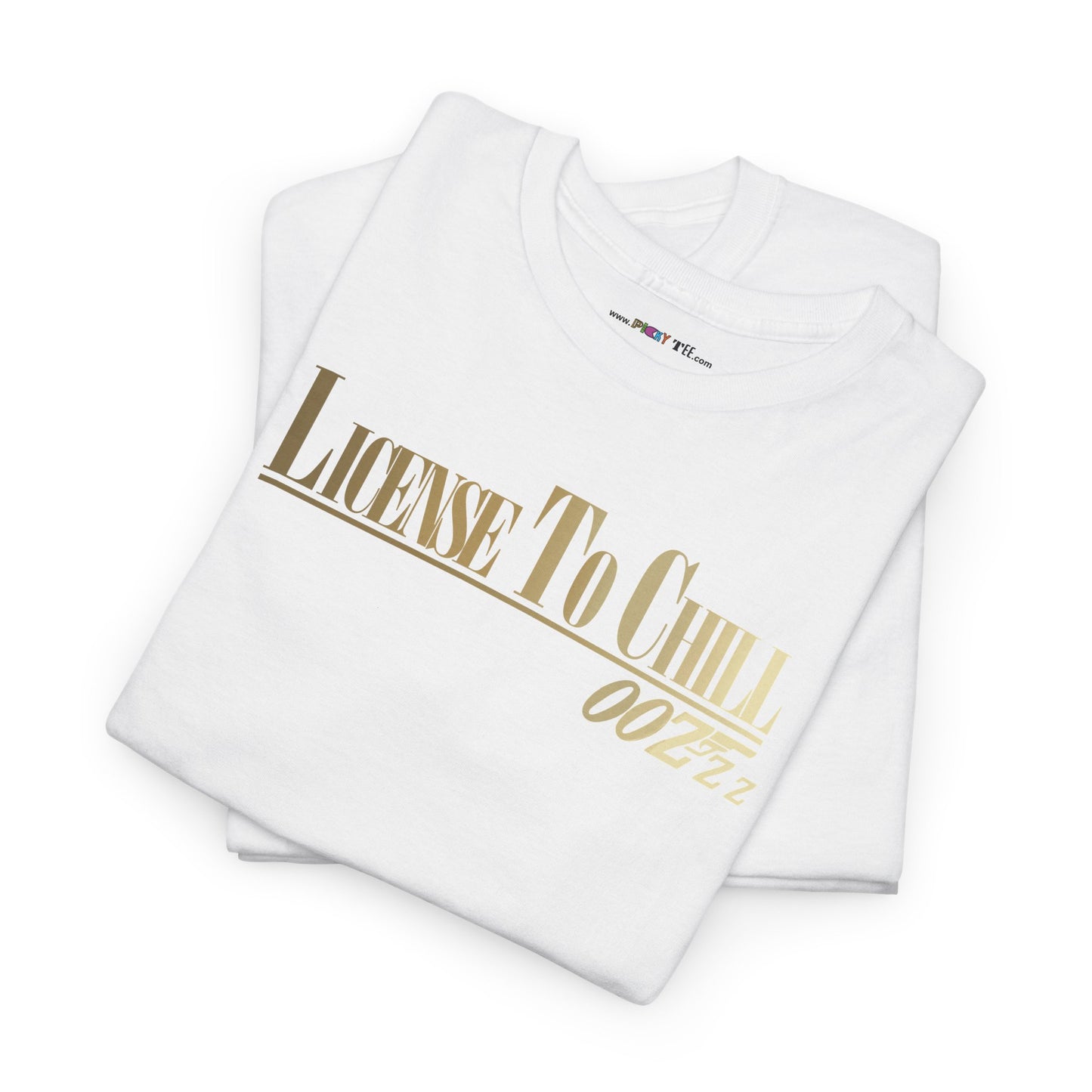LICENSE TO CHILL 00Zzz Unisex Heavy Cotton Tee
