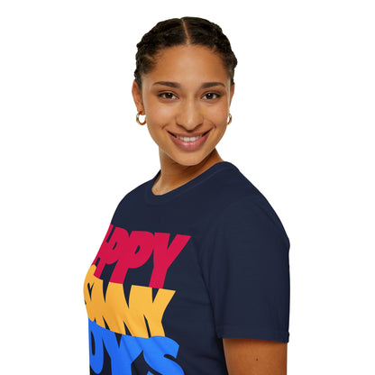 HPPY SNNY DYS Unisex Softstyle 100% Cotton T-Shirt