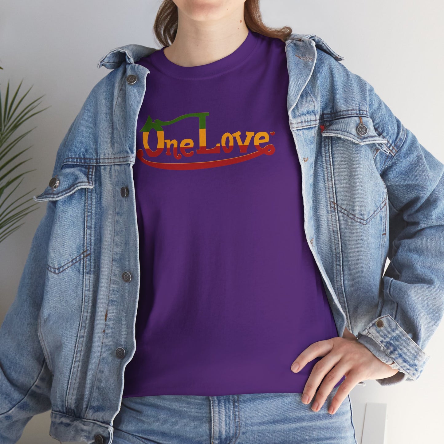 One Love Unisex Heavy Cotton Tee