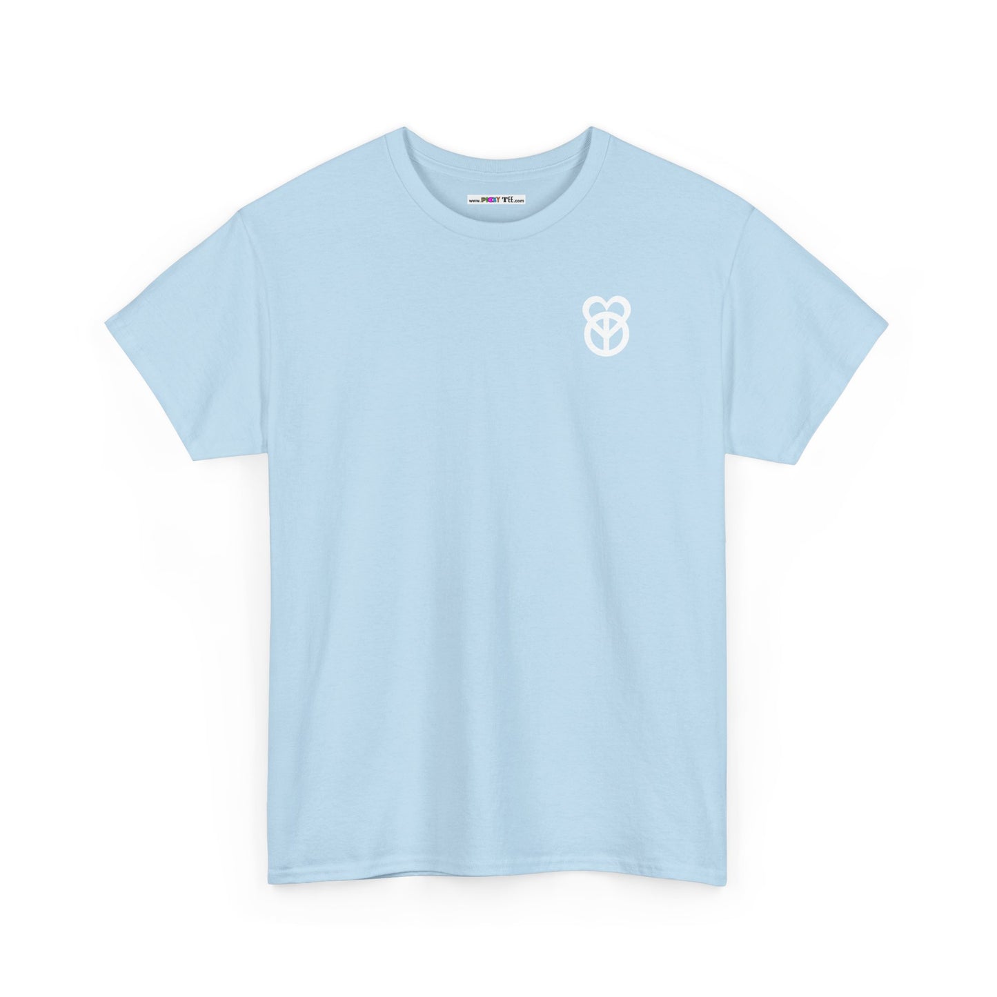 KEEP PEACE AND LOVE ON Unisex Heavy Cotton Tee