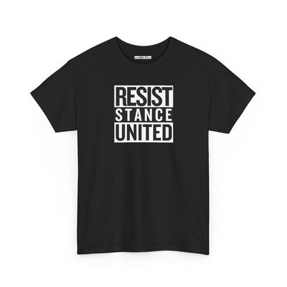 RESIST STANCE UNITED Unisex Heavy Cotton Tee