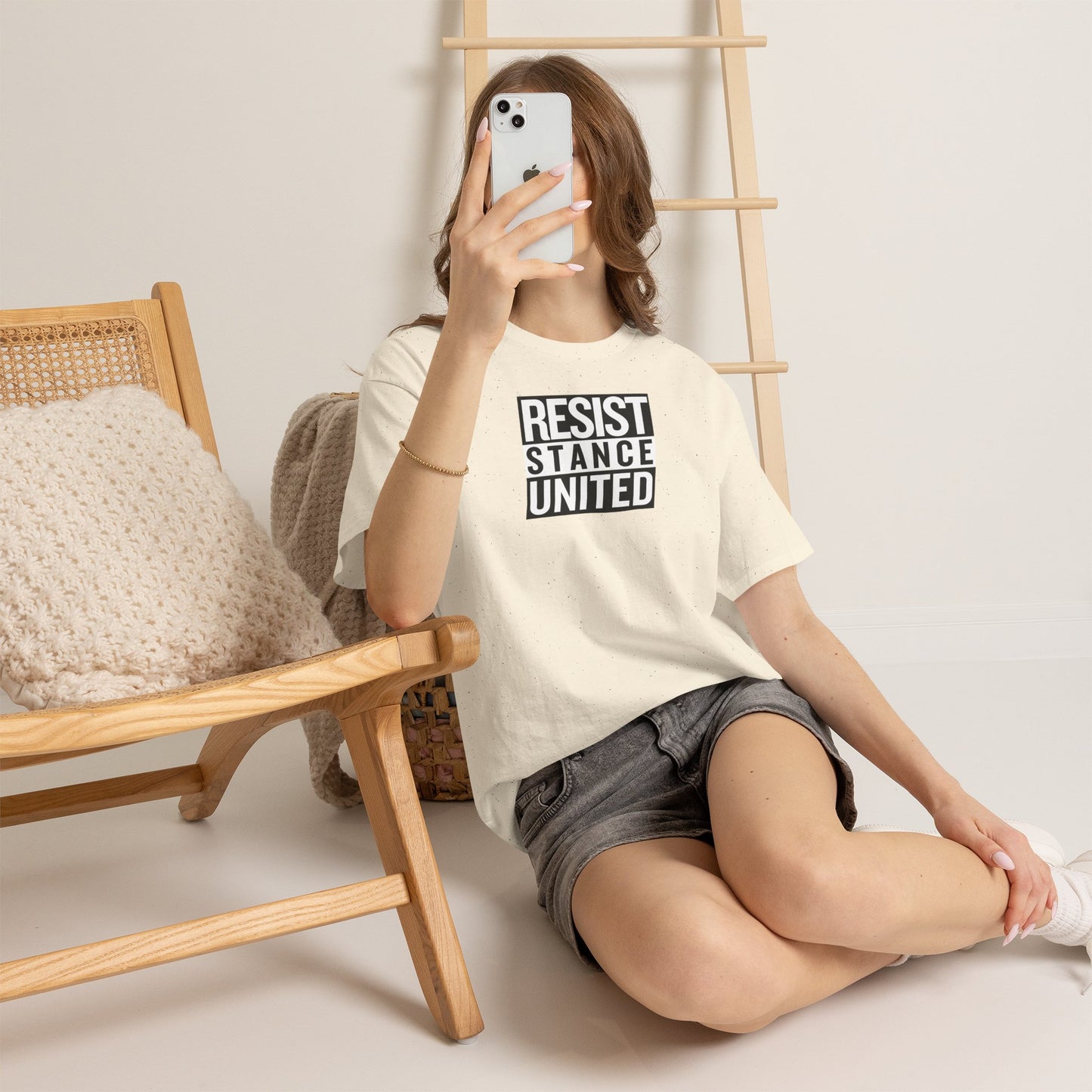 RESIST STANCE UNITED Unisex Heavy Cotton Tee