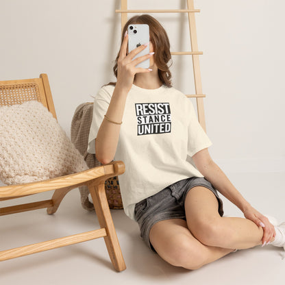 RESIST STANCE UNITED Unisex Heavy Cotton Tee