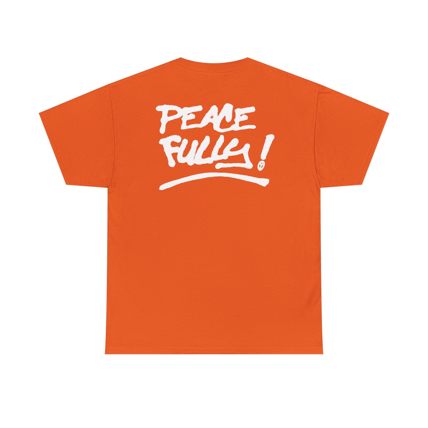 PEACEFULLY! Unisex Heavy Cotton Tee