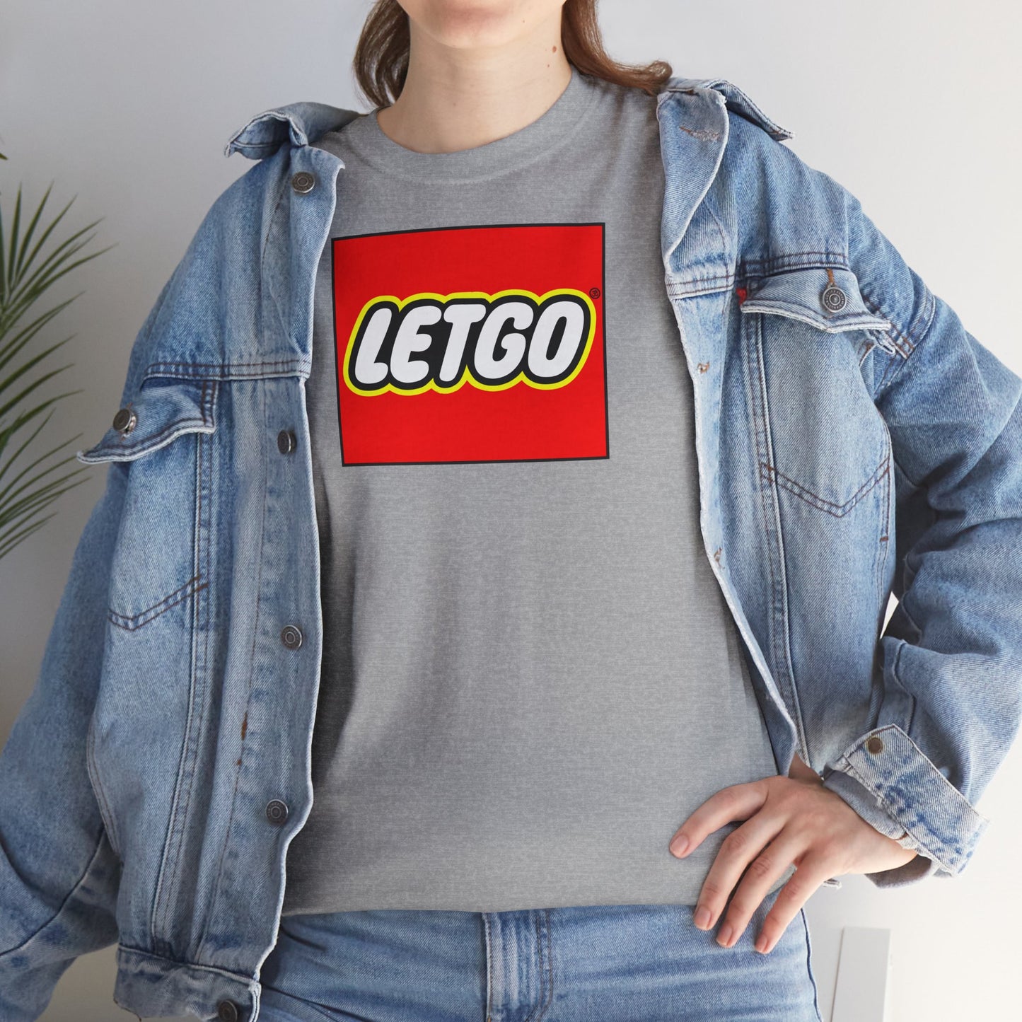 LETGO Unisex Heavy Cotton Tee