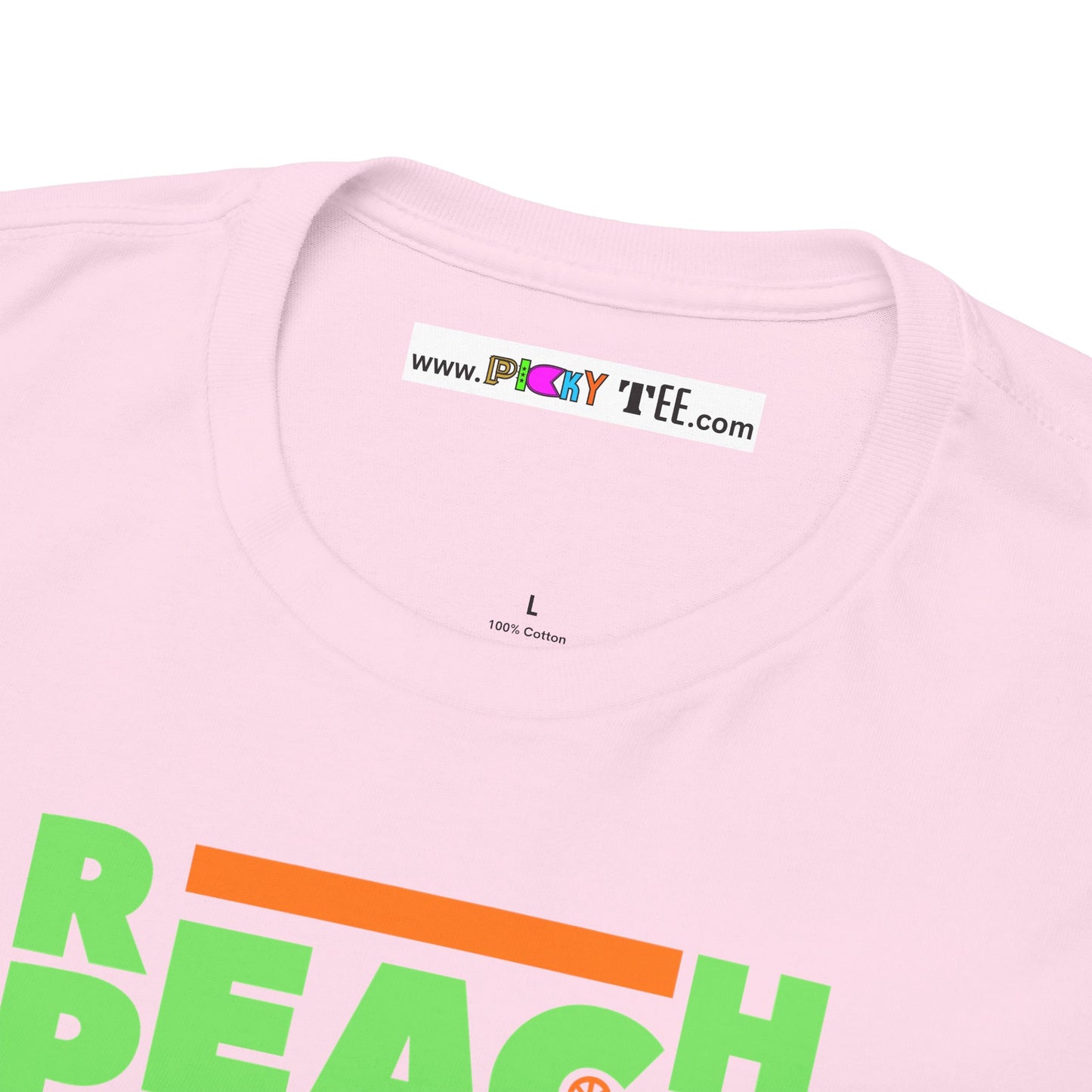 REACH PEACE Unisex Heavy Cotton Tee