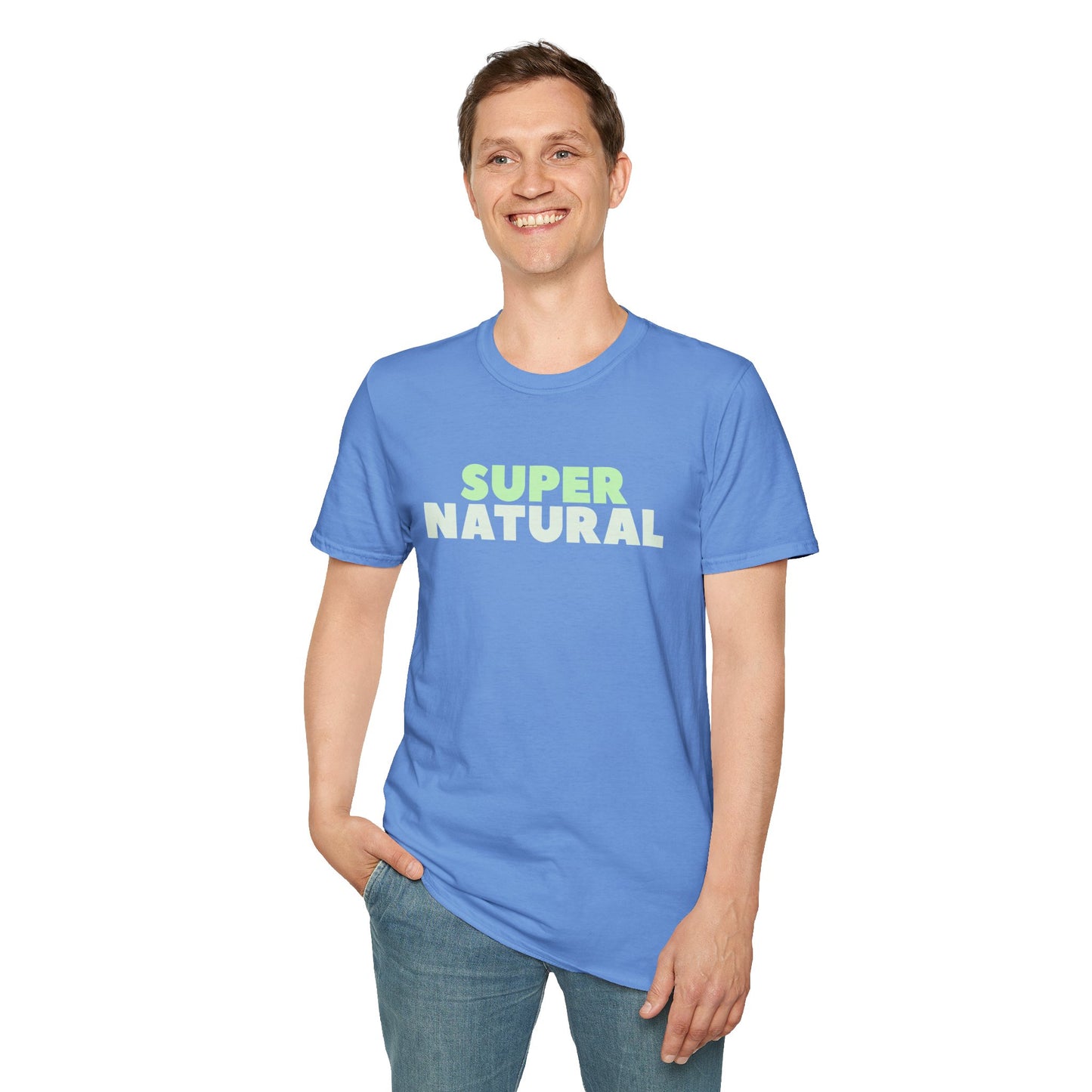 SUPER NATURAL Unisex Softstyle 100% Cotton T-Shirt