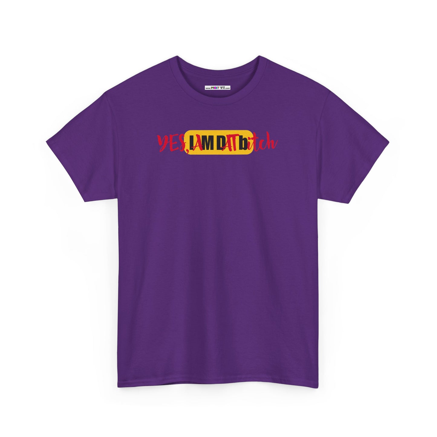 YES, IAMDATbitch Unisex Heavy Cotton Tee