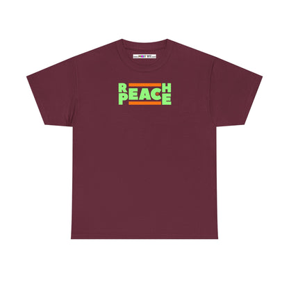 REACH PEACE Unisex Heavy Cotton Tee