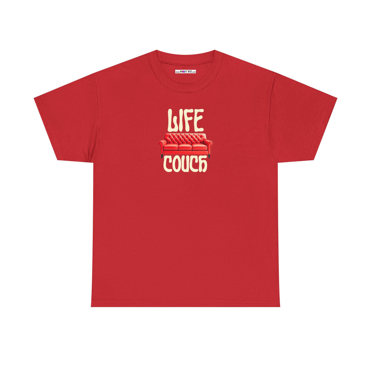 LIFE COUCH Unisex Heavy Cotton Tee