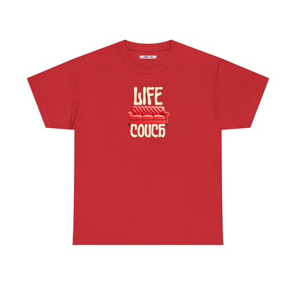 LIFE COUCH Unisex Heavy Cotton Tee