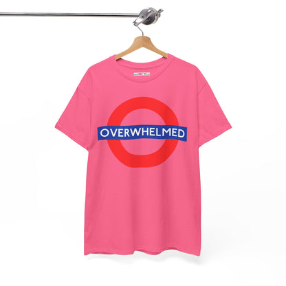 OVERWHELMED Unisex Heavy Cotton Tee