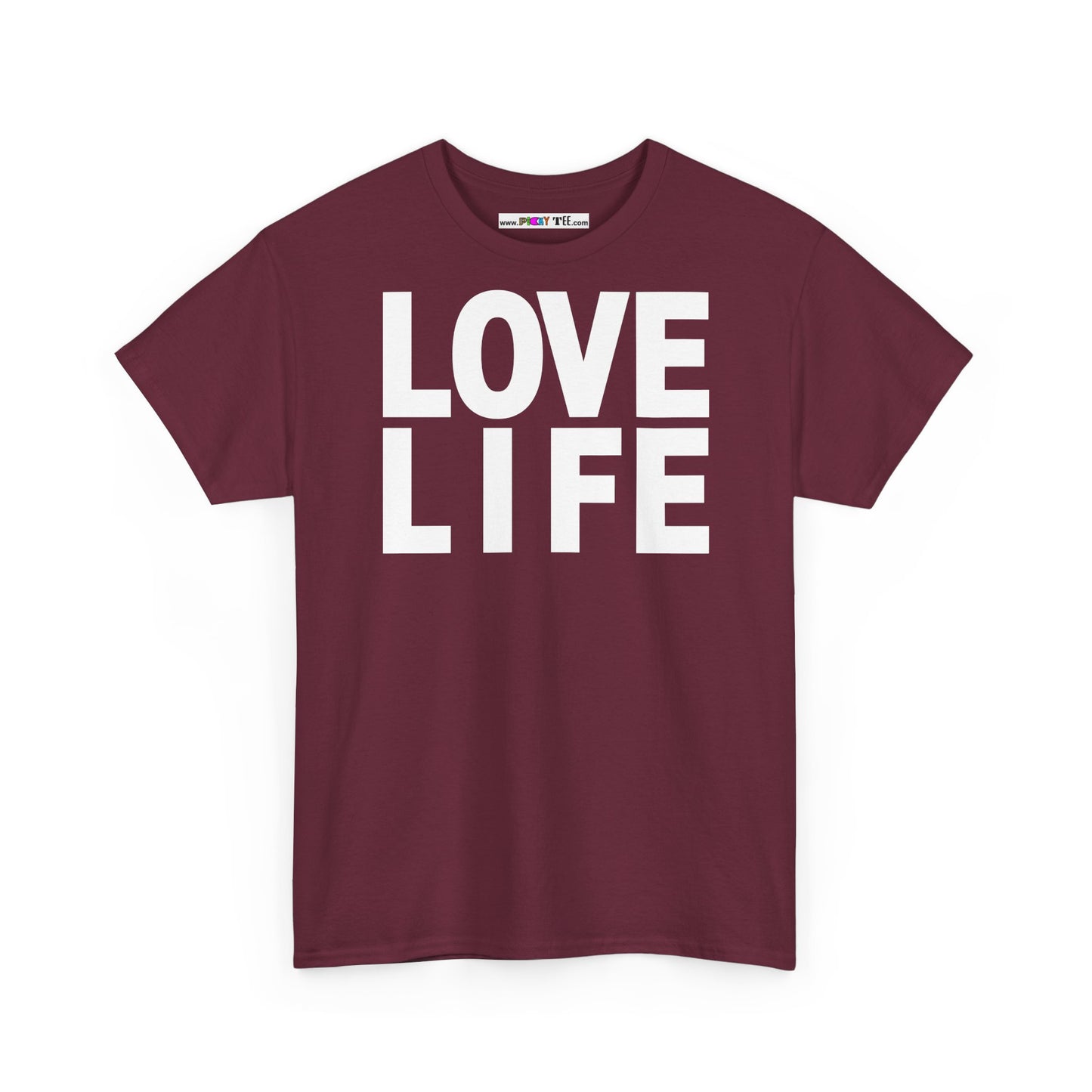 LOVE LIFE Unisex Heavy Cotton Tee