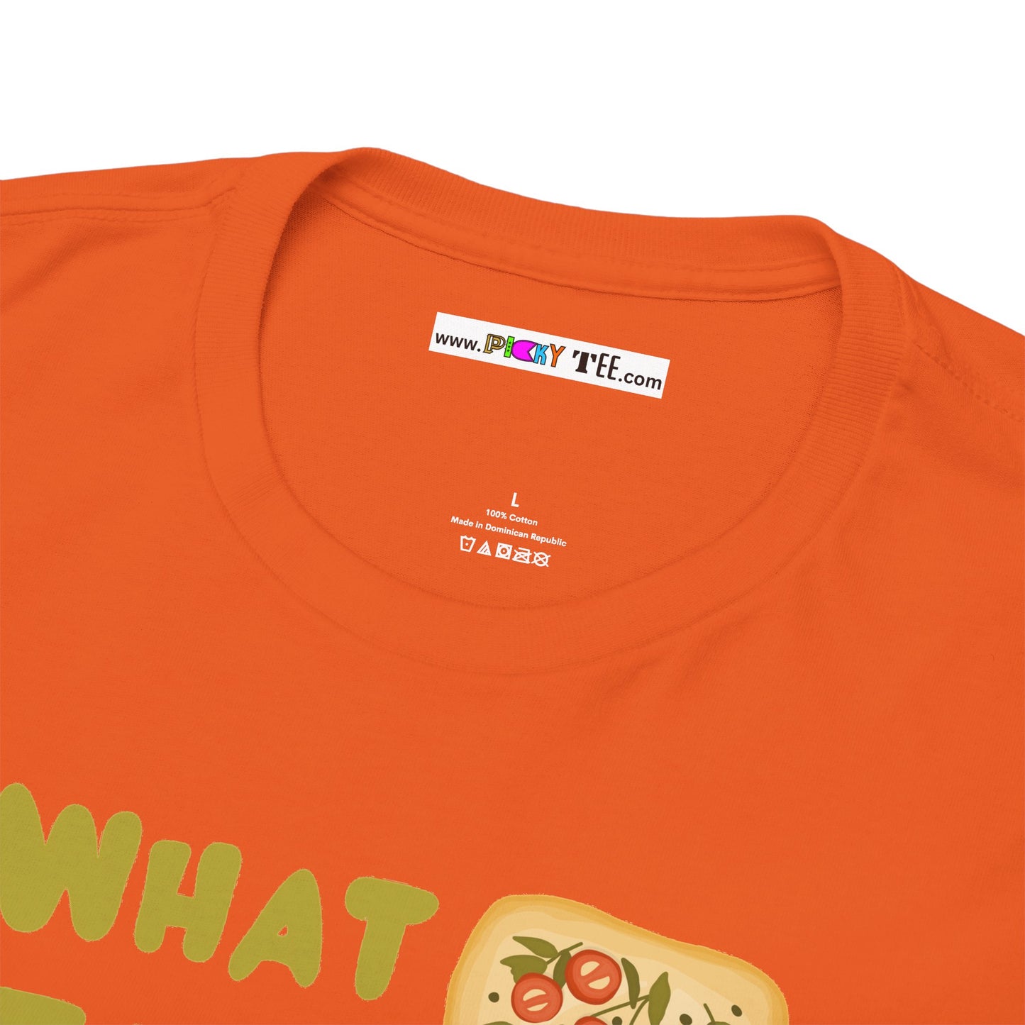 WHAT THE FOCACCIA Unisex Heavy Cotton Tee