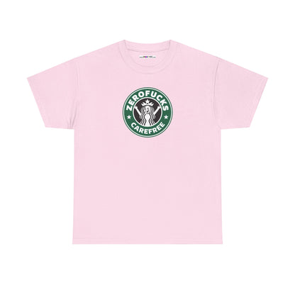ZEROFUCKS CAREFREE Unisex Heavy Cotton Tee