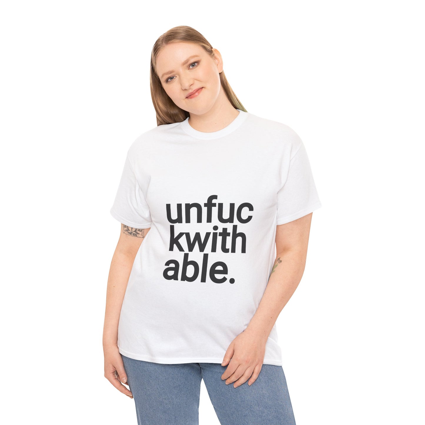 unfuc kwith able. Unisex Heavy Cotton Tee