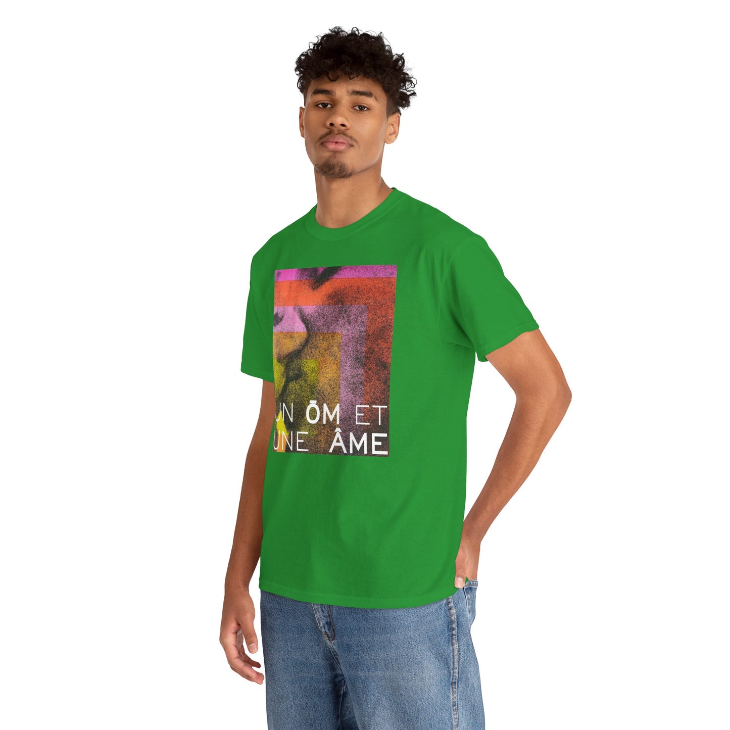 UN ŌM ET UNE ÂME Unisex Heavy Cotton Tee