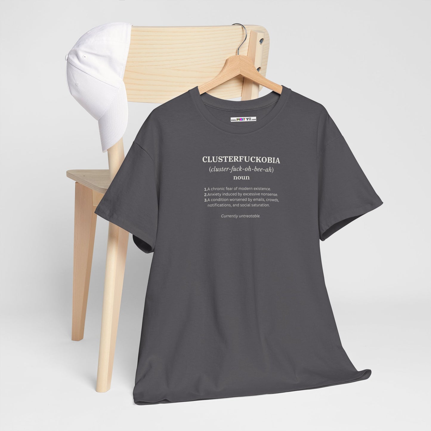 CLUSTERFUCKOBIA Unisex Heavy Cotton Tee