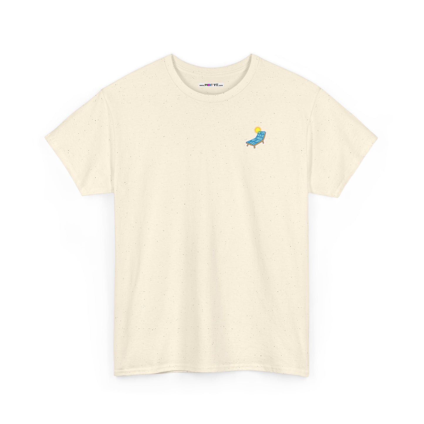 ON THE CHAISE LONGUE ALL DAY LONG Heavy Cotton Tee
