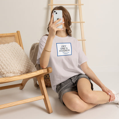 OFF ONE'S ROCKER Unisex Heavy Cotton Tee