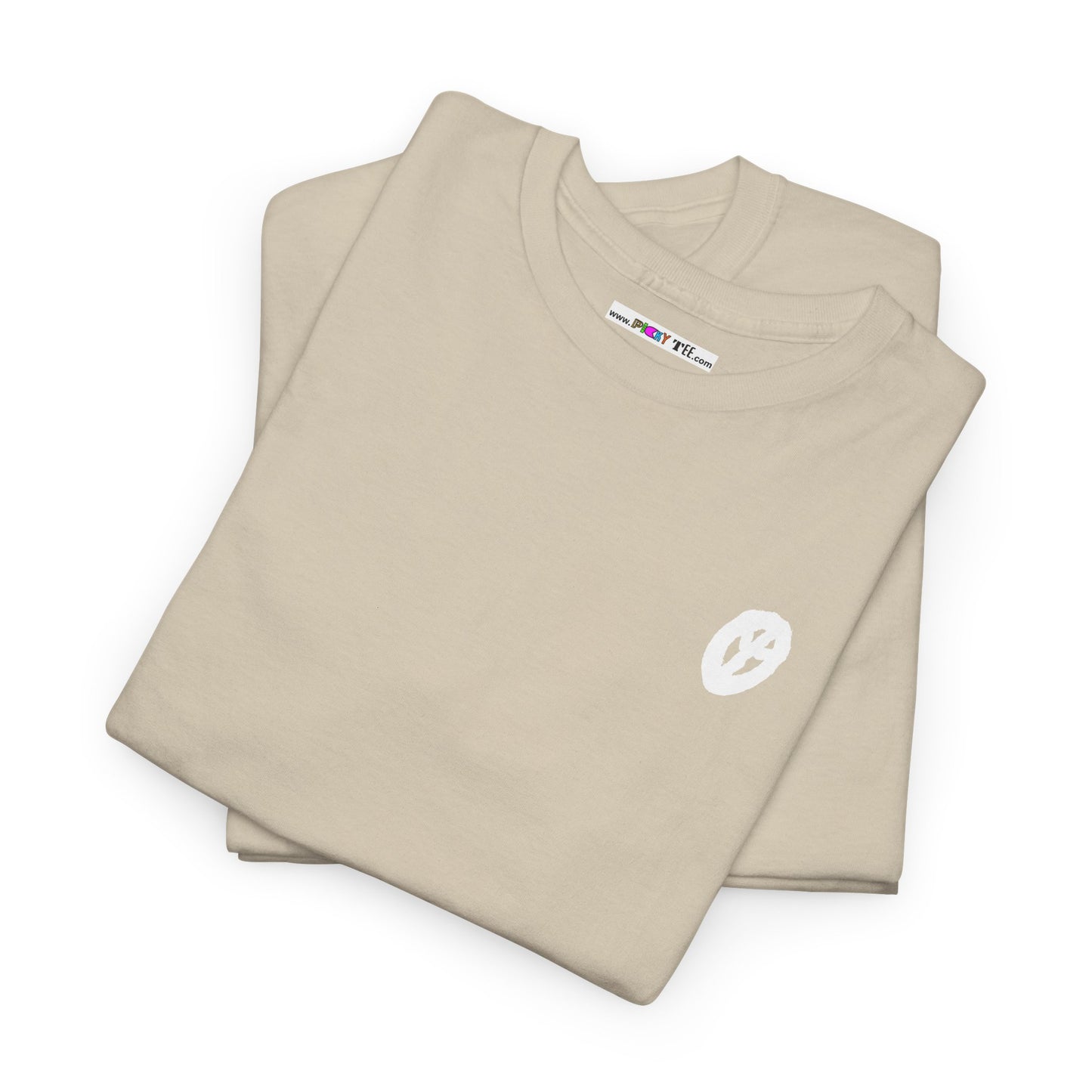 PEACEFULLY! Unisex Heavy Cotton Tee