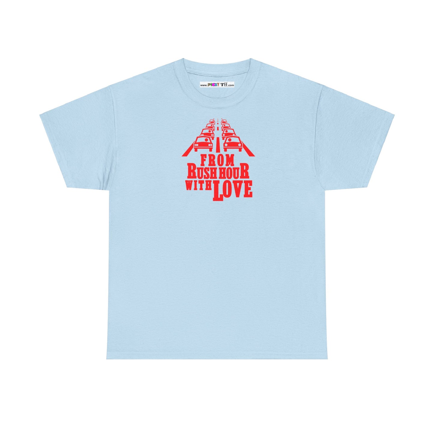 FROM RUSH HOUR WITH LOVE Unisex Heavy Cotton Tee