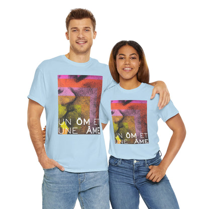 UN ŌM ET UNE ÂME Unisex Heavy Cotton Tee